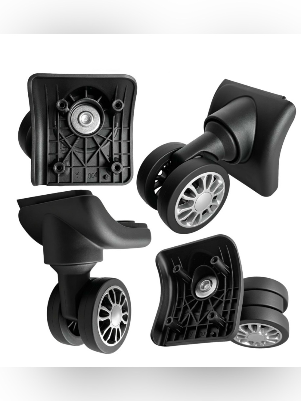 Luggage Replacement Spinner Caster Wheels (4-pack)